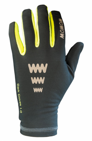 Gants réfléchissants gris foncé Dark Gloves 1.0 - WO00017M - 5420071113082