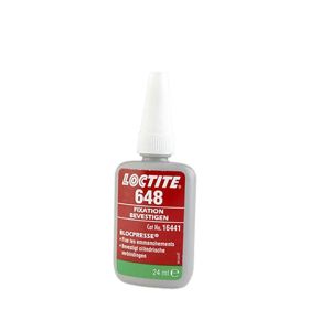 OUTIL REPARATION/FIXATION - LOCTITE 648 COLLE ROULEMENT BLOCPRESSE (FLACON 24ML)