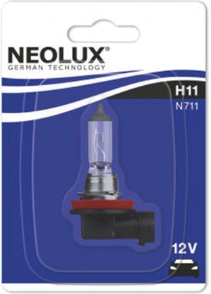 LAMPE/AMPOULE 12V 55W (H11) NEOLUX PROJECTEUR (PGJ19-2) (BLISTER)