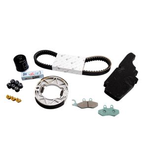 KIT ENTRETIEN/REVISION SCOOTER OEM PIAGGIO LIBERTY 4 TEMPS 2009->2012 (1R000399)