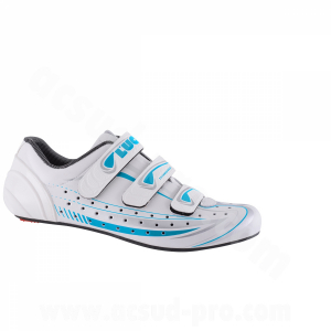 CHAUSSURES FEMME LUCK ROUTE "LUNA" TAILLE 37 BLANCHES-BLEUES