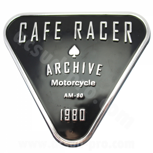 LOGO CACHE LATERAUX ARCHIVE CAFE RACER AM-80 50CC ( UNITAIRE )