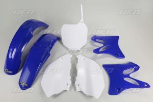 Kit plastique UFO couleur origine bleu/blanc Yamaha YZ125/144/250