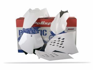 Kit plastique POLISPORT blanc KTM